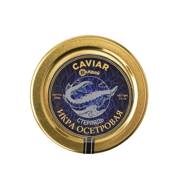 

Икра зернистая стерляди Валдай 50 г