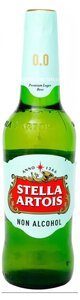 Пиво безалкогольное Stella Artois светлое фильтрованное, не более 0.5% в Магнит со скидкой –33%