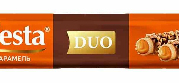 Конфеты Konfesta Duo с карамельно-кремовой начинкой