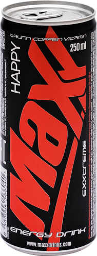 

Напиток энергетический Maxx Happy Тутти фрутти тонизирующий газированный 0.25 л