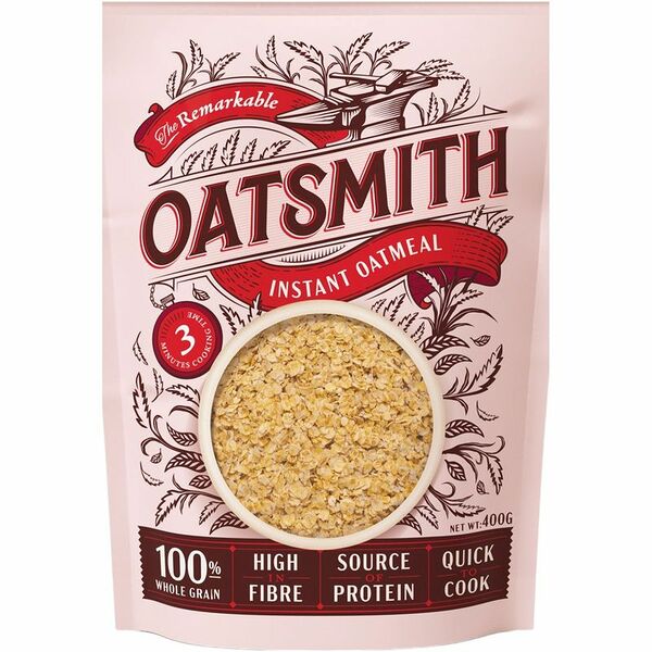 Хлопья Oatsmith овсяные резаные, 400г