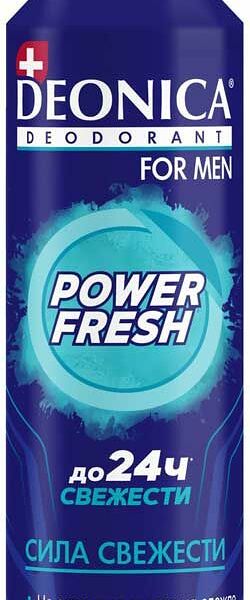 Дезодорант мужской Deonica For men Power fresh vegan formula, 150 мл