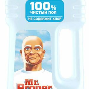 Моющая жидкость для полов и стен Mr. Proper Бережная уборка 1л