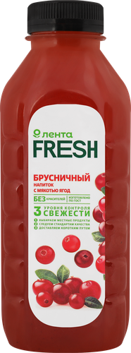 

Напиток Безалкогольный Негазированный, морс Брусничный 500 мл