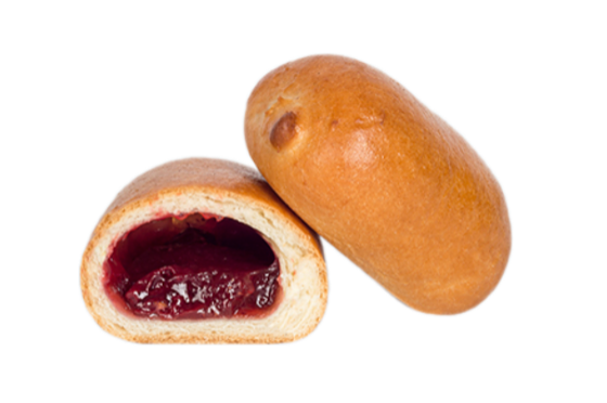 Пирожок Мистер Профитроль от бабушки с клюквой