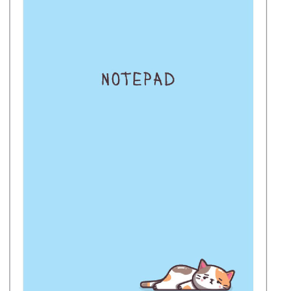 Блокнот Academy Style спираль клетка А7, в ассортименте, 40 л