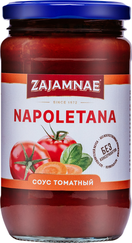 

Соус томатный Zajamnae Наполетана 370 г