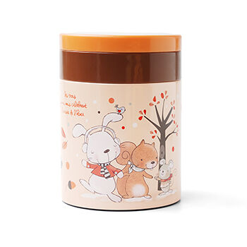 Вакуумный контейнер PINKAH для пищевых продуктов, цвет оранжевый, 650 мл Guangzho