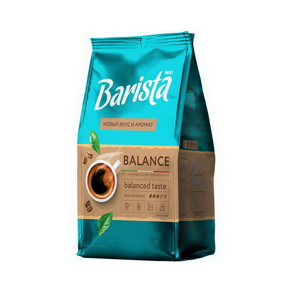 Кофе натур Barista MIO Баланс жареный молотый 100г