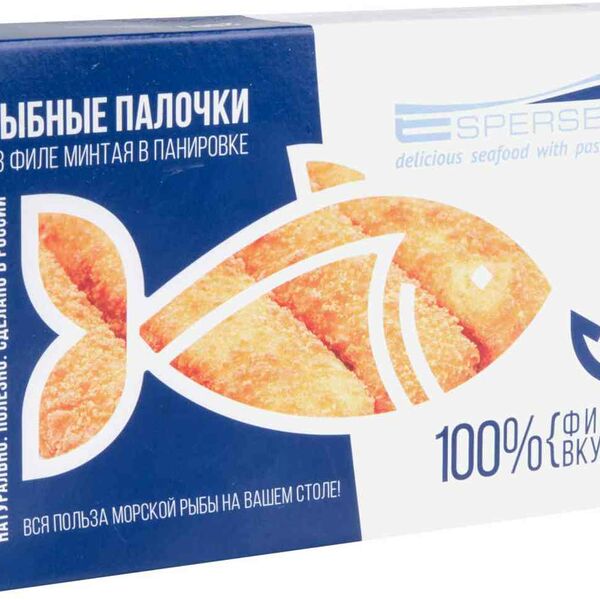 Рыбные палочки Espersen из филе минтая в панировке 250 г
