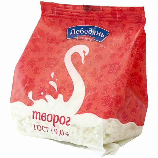 Творог Лебедяньмолоко 9%, 300г