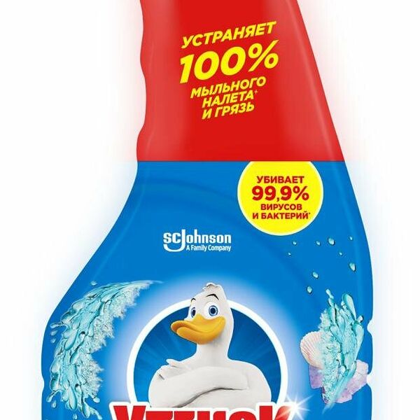 Чистящее средство для ванной Туалетный Утенок Экспресс-уборка, 520мл