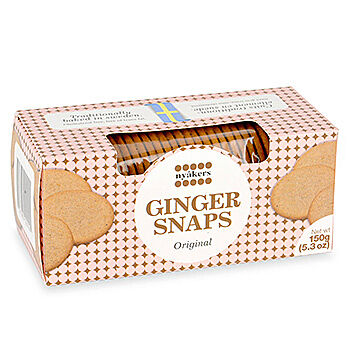 Печенье хрустящее имбирное Nyakers Ginger Snaps Original