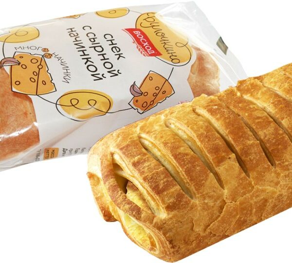 Снек Булочкино с сырной начинкой 100 г