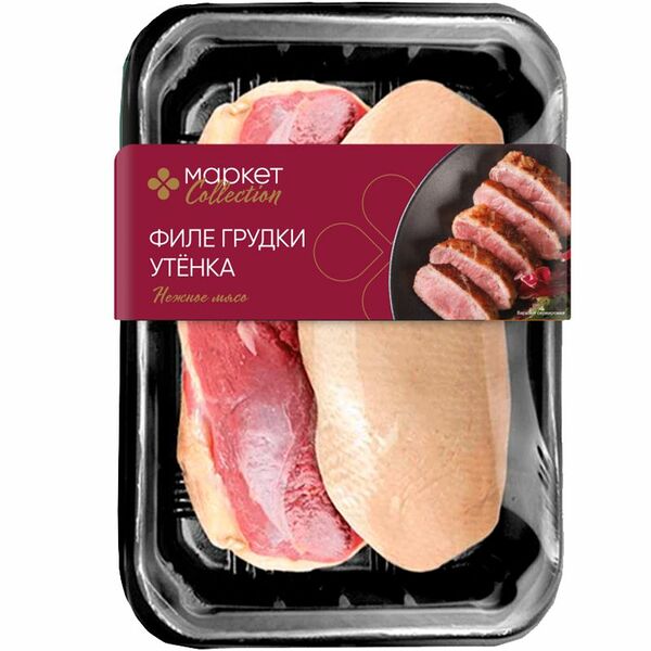 Филе МАРКЕТ COLLECTION грудки утенка охлаждённое