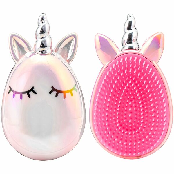 MARTINELIA Расческа для волос Единорог дет., перламутровая