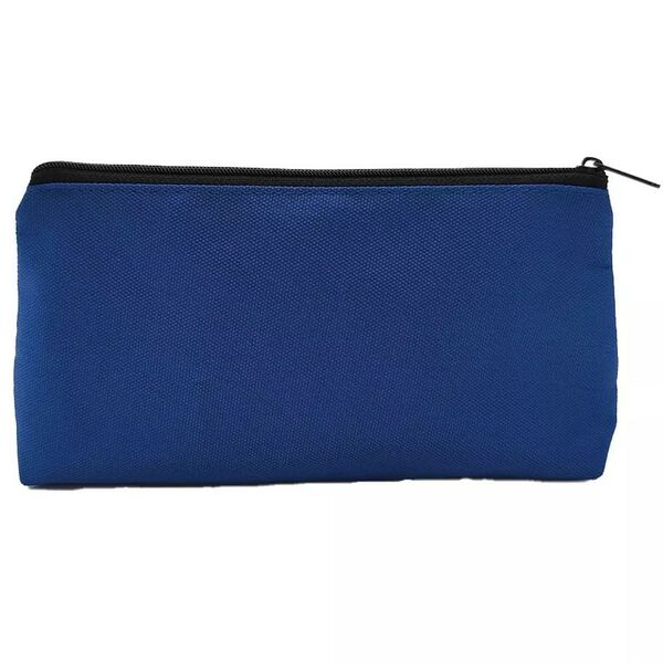 Пенал на молнии синий, 19х12 см