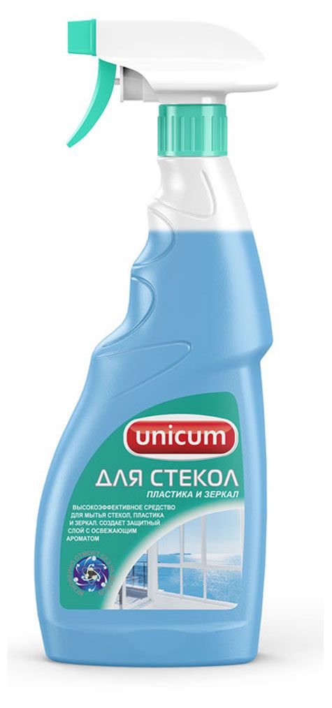 

Средство Unicum для мытья стекол 500 мл