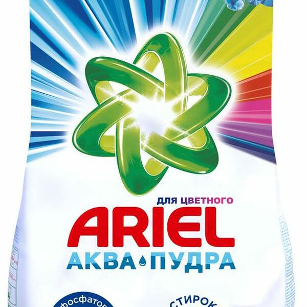 Стиральный порошок Ariel 2 в 1 Ленор Эффект автомат для цветного 3кг