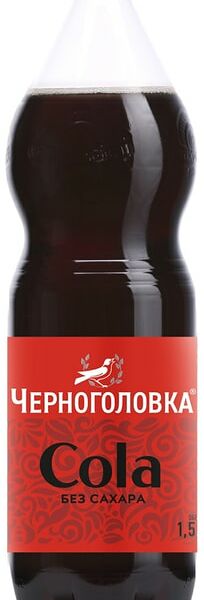 Напиток Черноголовка Кола без сахара 1.5л