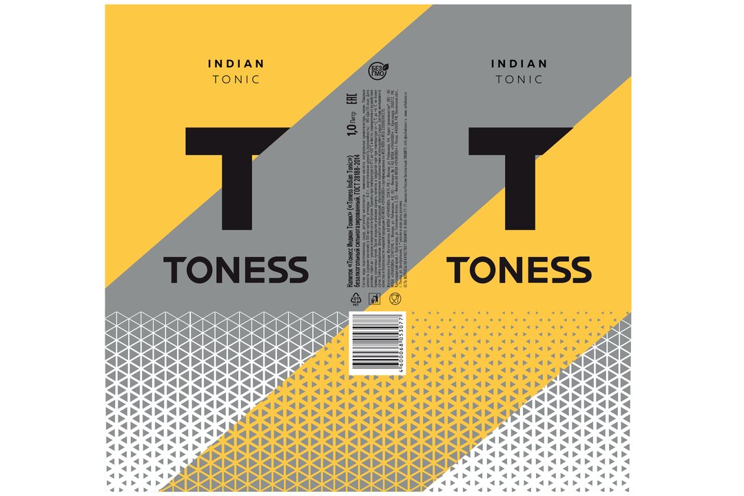 

Напиток сильногазированный Toness Indian Tonic безалкогольный пэт