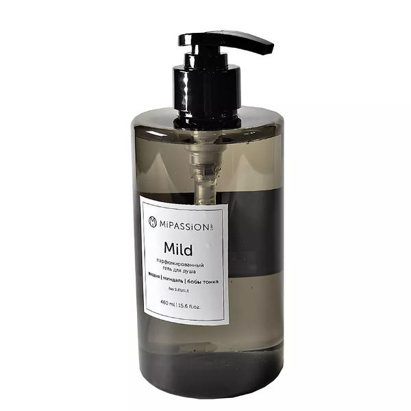 Парфюмированный гель для душа MiPASSiONcorp Mild 460мл, Россия
