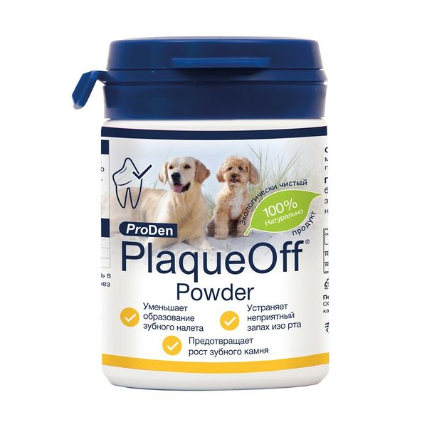 ProDen PlaqueOff средство для профилактики зубного камня для собак и кошек