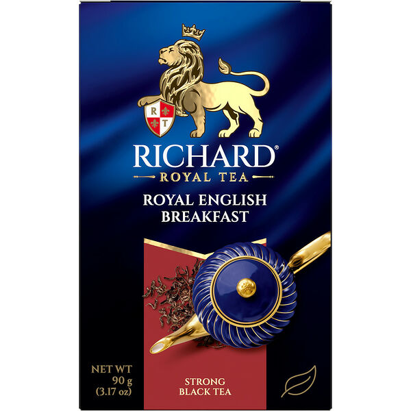 Чай чёрный RICHARD Royal English Breakfast вес 90г РФ