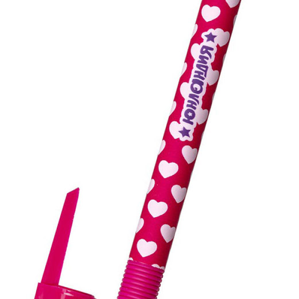 Ручка шариковая Юнландия Лама soft touch синяя 0,7 мм, 1 шт, в ассортименте