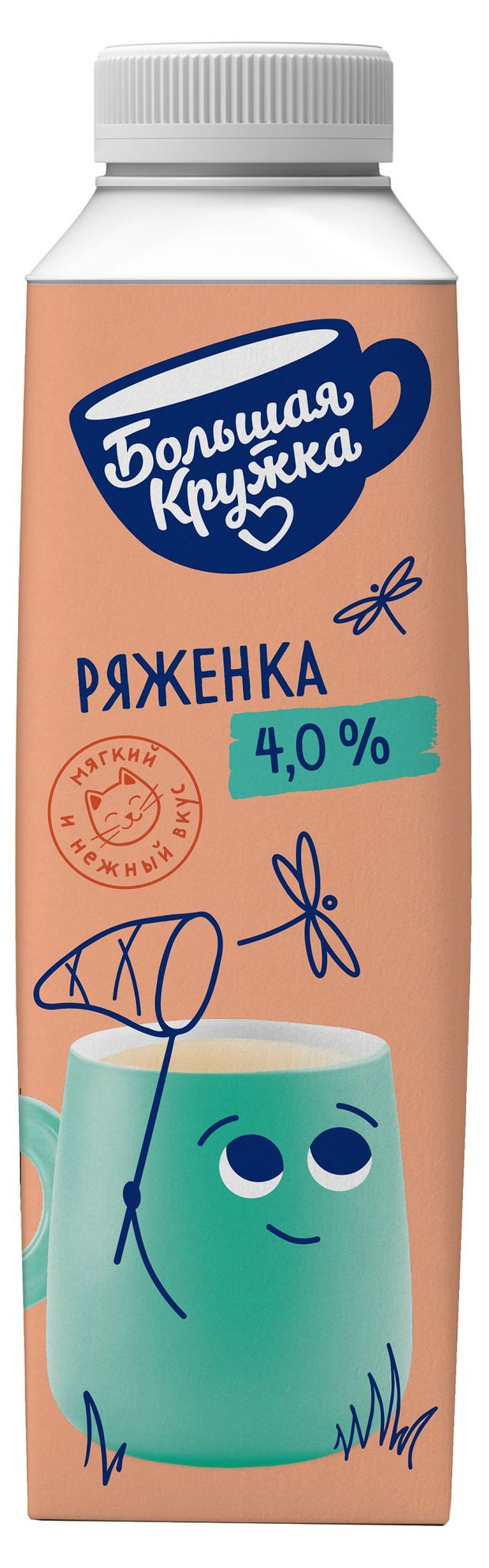 

Ряженка Большая Кружка 4% 500 г