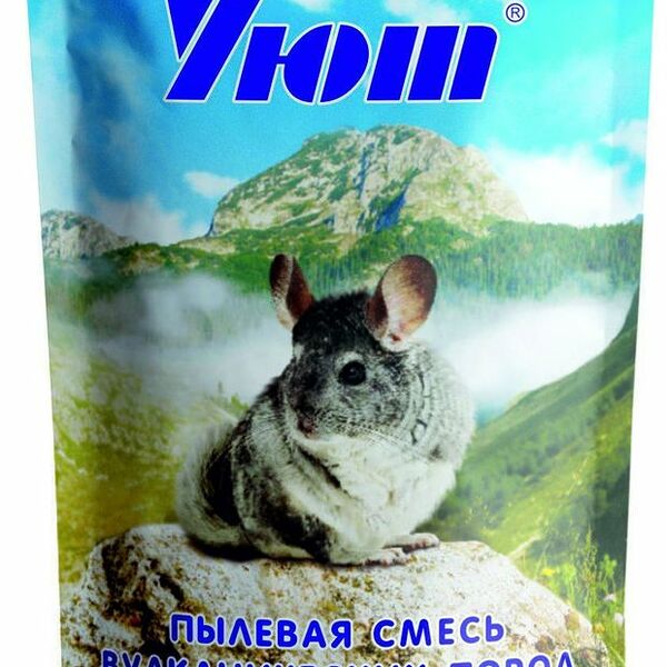 Смесь пылевая для шиншилл из вулканических пород ТМ Уют