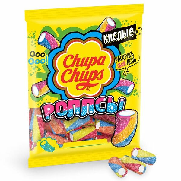 Мармелад жевательный Chupa Chups Роллсы 70г