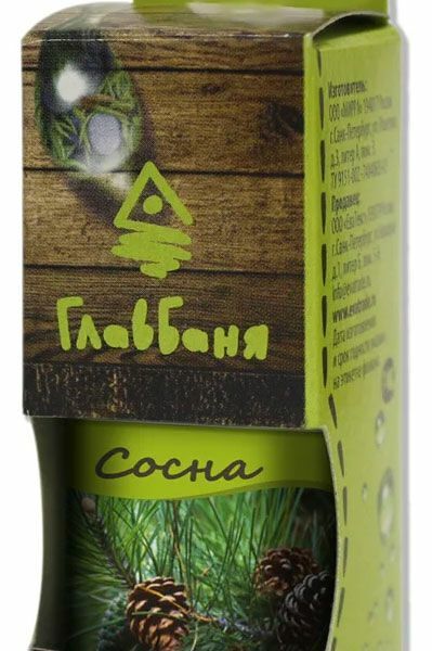 Масло эфирное ГЛАВБАНЯ Сосна