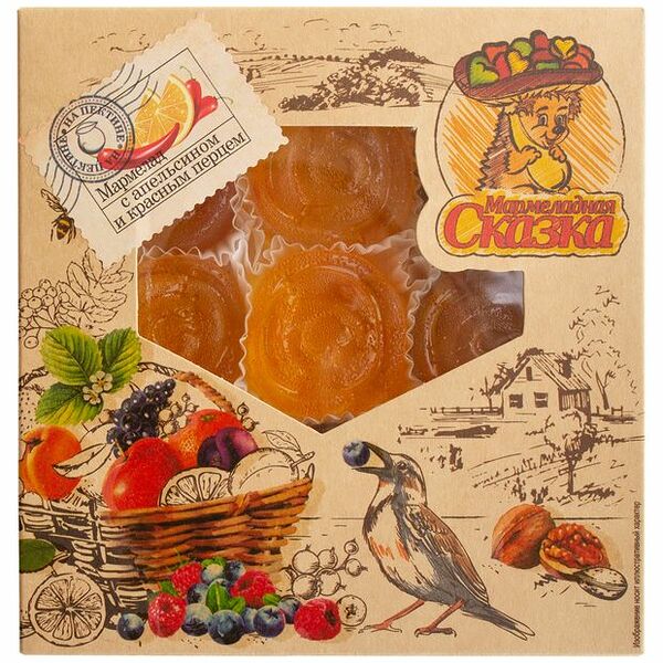 Мармелад Мармеладная сказка с апельсином и красным перцем