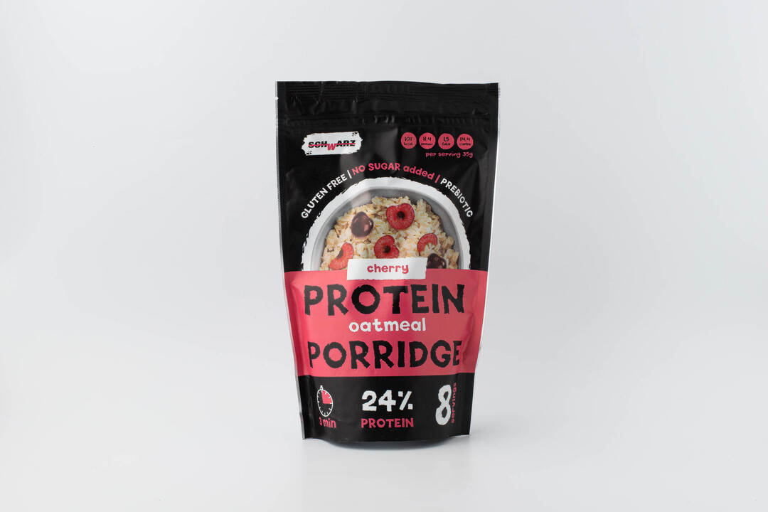 

Каша Schwarz с протеином овсяная вишня 280 г