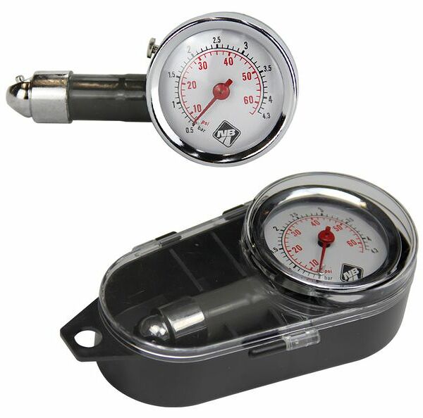 Манометр шинный металлический до 6 атмосфер