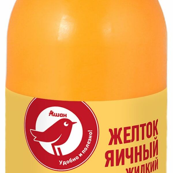 Желток яичный АШАН Красная птица пастеризованный