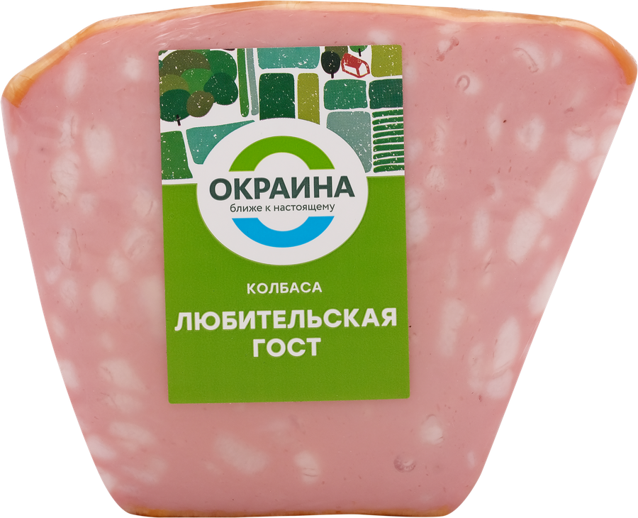 

Колбаса Окраина Любительская н/о в/у вес