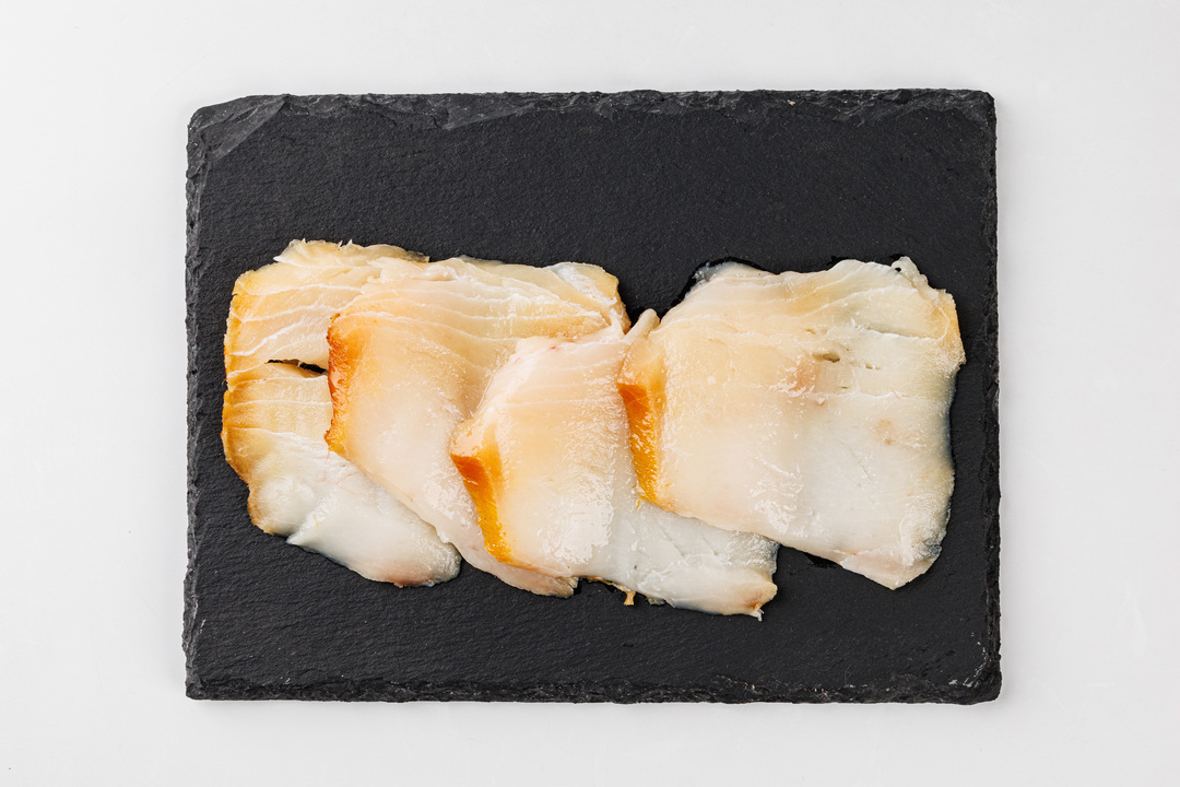 

Масляная рыба ВкусВилл холодного копчения ломтики, 100 г