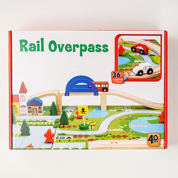 Игрушка из дерева Автомобильная дорога