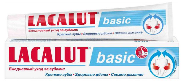 

Зубная паста Lacalut Basic 75 мл