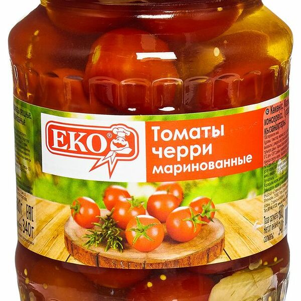 Томаты черри Еко маринованные 680г