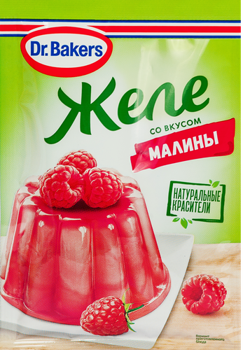 

Желе Dr.Bakers со вкусом малины 45 г