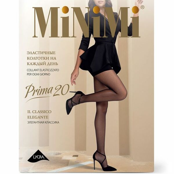 Колготки женские MINIMI Prima 20 Nero, р. 3