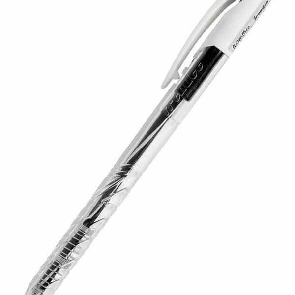 Ручка шариковая Flexoffice автоматическая 0,5 мм черная, 1 шт