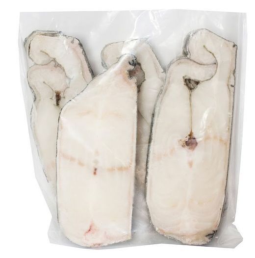 Стейк зубатки синей замороженный, вес до 500г