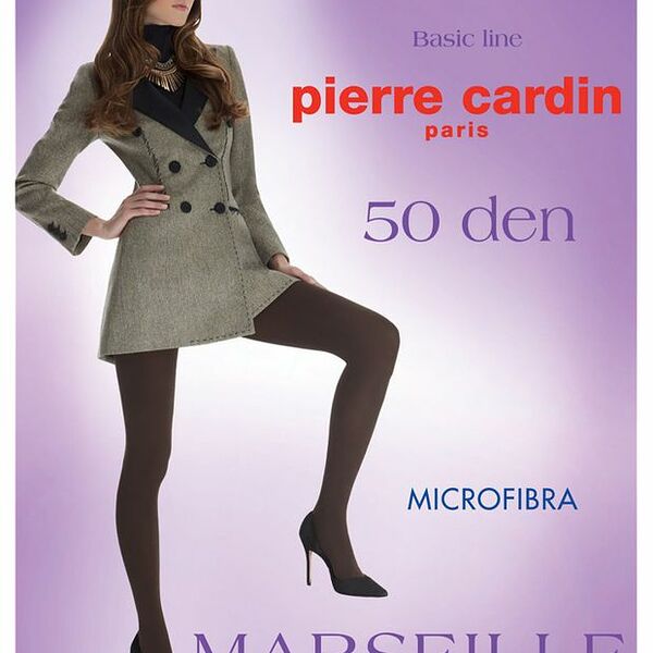 Колготки женские Marseille (Марсель) 50 den, цвет nero, размер 4 ТМ Pierre Cardin (Пьер Карден)