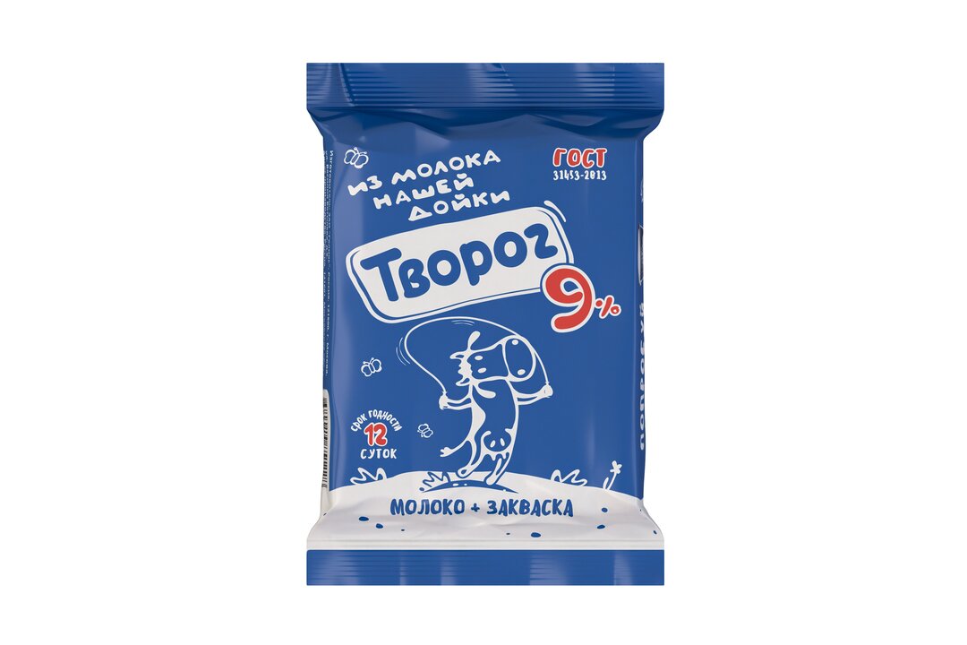 

Творог Из молока нашей дойки 9% без змж 180 г