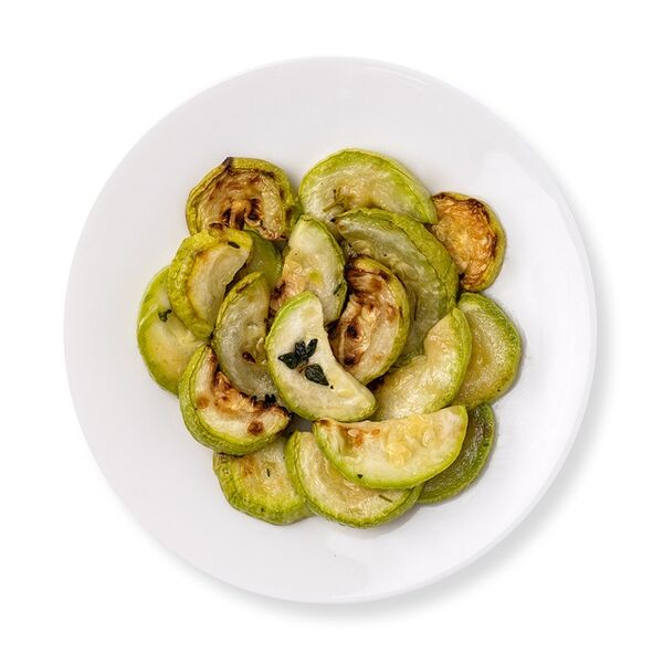 Кабачки запеченные с тимьяном Азбука вкуса