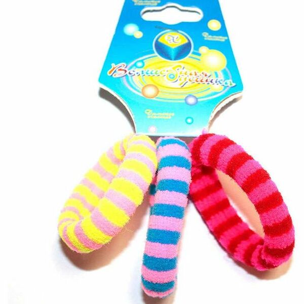 Резинки для волос ТМ Дамское счастье 3 шт